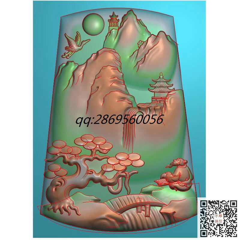 随形山水人物弹琴55t.jpg