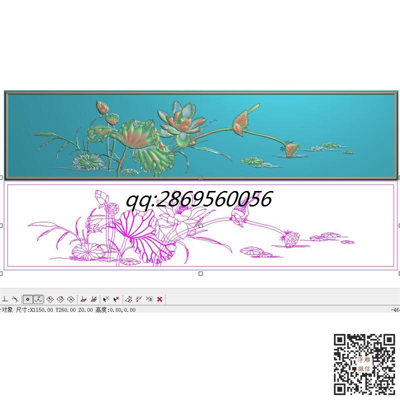 荷花鸟仓板.jpg