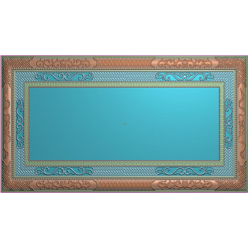 花纹仿古边框相框对联牌匾浮雕画挂件.jpg