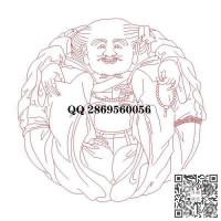 圆寿星线雕人物单线文泰plt精雕图jdp镂空格子数控激光雕刻机图素材